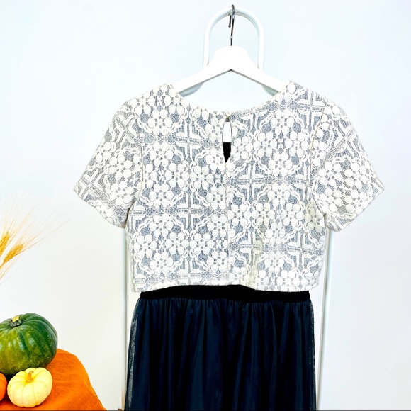 Anthropologie Weston Laced Tulle Dress | Size S - Picture 5 of 10